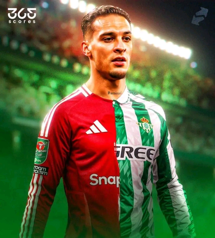 OFICIAL: El Real Betis consigue oficialmente la cesión de Antony del Manchester United
