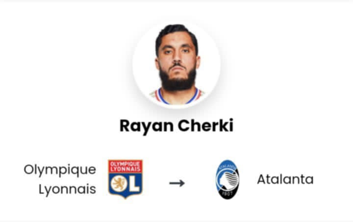 L’Atalanta avrebbe raggiunto un accordo con l’Olympique Lyonnais per ingaggiare il talentuoso esterno Rayan Cherki