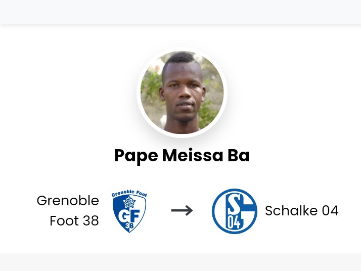 OFFIZIELL: Schalke 04 sichert sich endlich Pape Meïssa Ba von Grenoble Foot: Ein großer Schub für den Aufstieg in die Bundesliga
