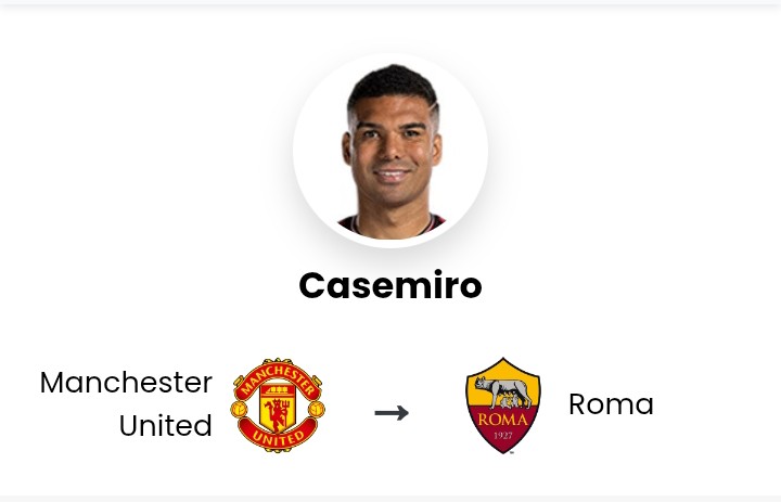 ULTIME NOTIZIE: AS Roma sigilla l’accordo di trasferimento per Casemiro, centrocampista veterano pronto per il trasferimento in Serie A.