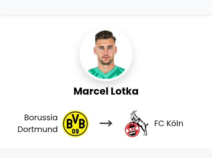 FC Köln sichert sich nach dem Abgang von Jonas Urbig strategisch Marcel Lotka von Borussia Dortmund