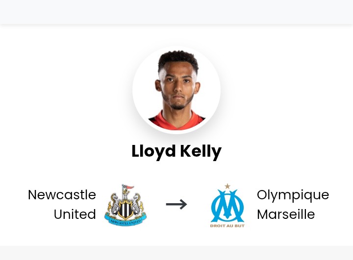 DERNIÈRES NOUVELLES :L’Olympique de Marseille obtient le prêt de Lloyd Kelly de Newcastle United