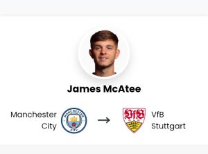 VfB Stuttgart verpflichtet James McAtee von Manchester City nach Einigung über persönliche Bedingungen