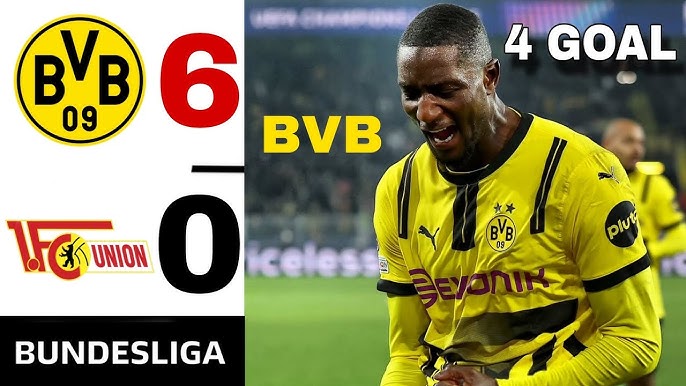 AKTUELLE NACHRICHTEN: Borussia Dortmund hat mit einem 6:0-Sieg gegen Union Berlin einen unglaublichen Bundesliga-Rekord aufgestellt.