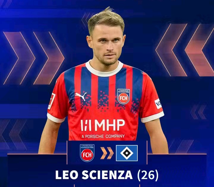 ABGESCHLOSSEN: Der Hamburger SV besiegelt den Transfer des brasilianischen Flügelspielers Leo Scienza von Heidenheim und schlägt Bologna und Sevilla zur Unterschrift.
