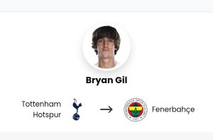 ANLAŞMA TAMAMLANDI: Fenerbahçe, Tottenham Hotspur’dan Bryan Gil’i kadrosuna katmak için yaz transfer döneminde anlaşmaya vardı.