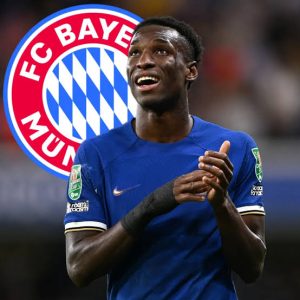 ABGESCHLOSSEN: Bayern München erzielt Transfervereinbarung mit Chelsea zur Verpflichtung von Nicolas Jackson, berichtet Sky Deutschland.