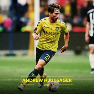 HYEDER: Brøndby IF når frem til transferaftale om at gensignere Andrew Hjulsager fra Vejle Boldklub i en følelsesladet hjemvenden.