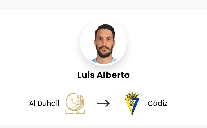 CadizCF Luis Alberto transferir