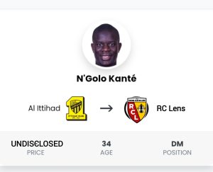 Retour émouvant du héros français de la Coupe du Monde N’Golo Kante