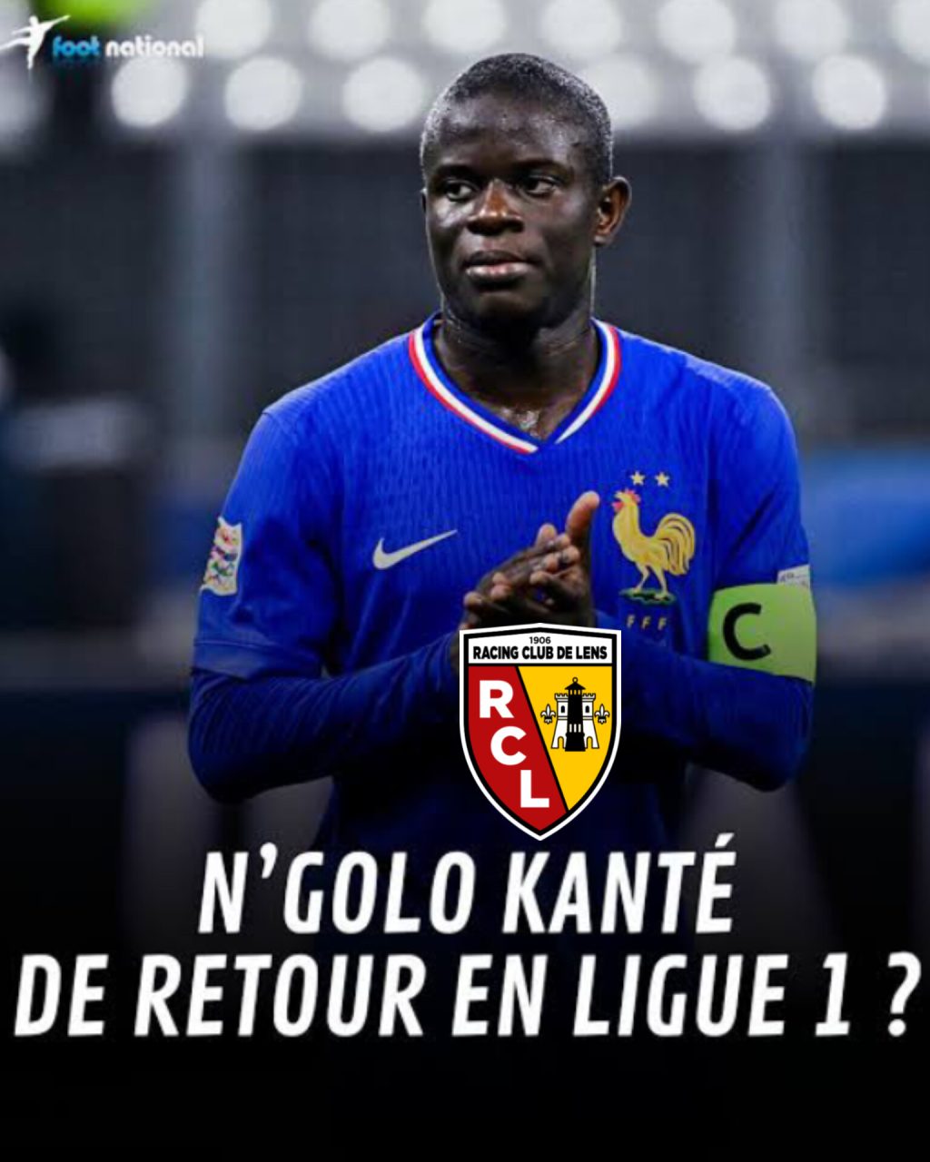 Retour émouvant du héros français de la Coupe du Monde N’Golo Kante