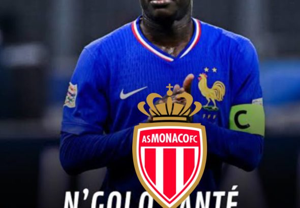 Retour émouvant d’un héros de la Coupe du Monde : N’Golo Kanté rejoint l’AS Monaco en provenance d’Al-Ittihad lors d’un transfert choc cet hiver.