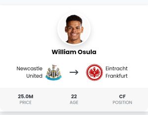 Die Adler William Osula bestätigt