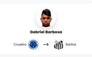 O Santos FC confirmou oficialmente um acordo de transferência de inverno para trazer o experiente atacante brasileiro Gabriel Barbosa de volta à Vila