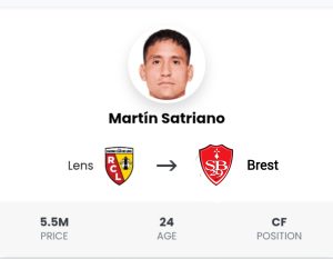 StadeBrestois Martín Satriano TransfertNouvelles 