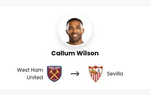 SevillaCF Callum Wilson Transferir