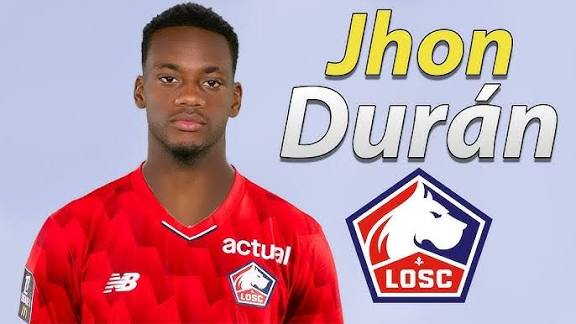 LOSC Jhon Duran Mercato hivernal