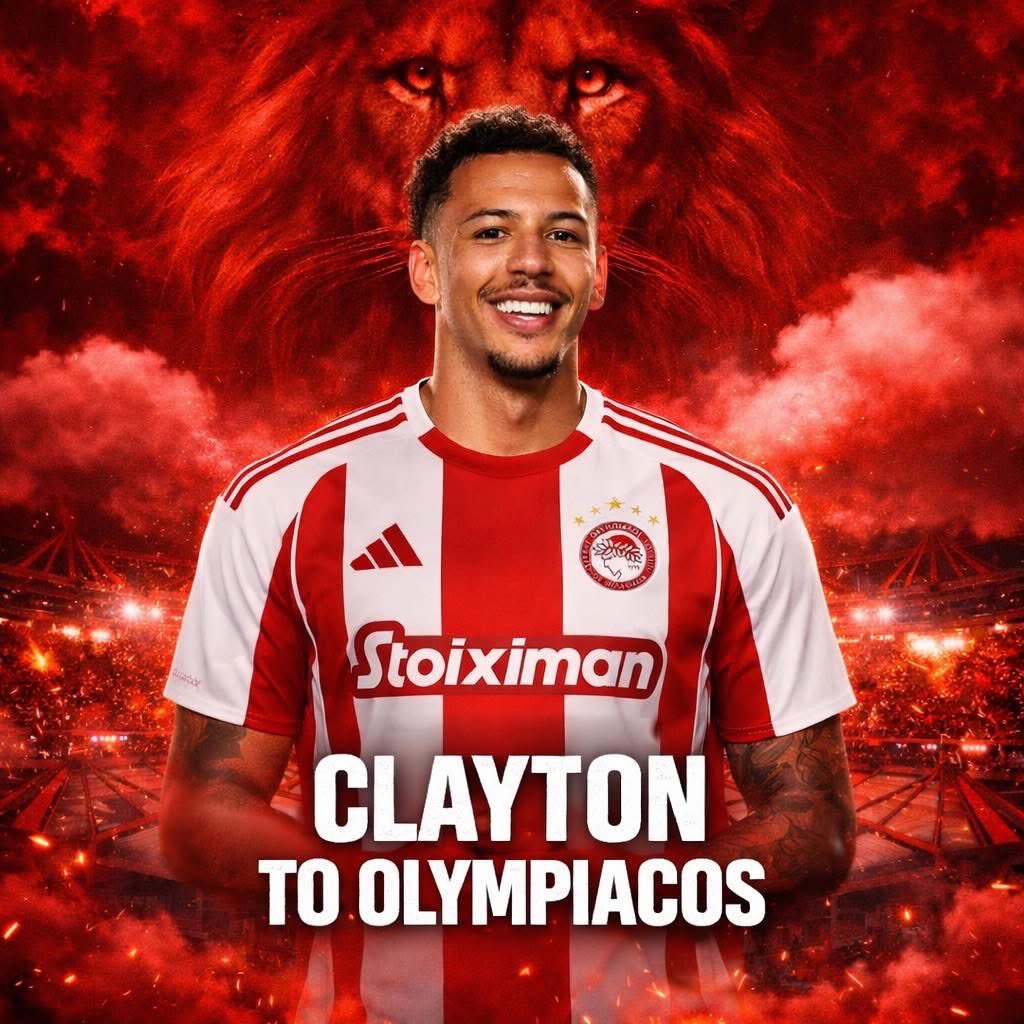 Ολυμπιακός υπέγραψε Κλέιτον επίσημα