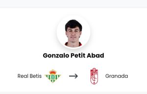 Granada CF Gonzalo Petit Transferir