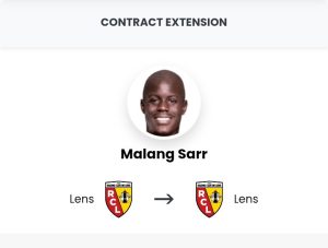 Les Sang et Or Malang Sarr Nouvelles 